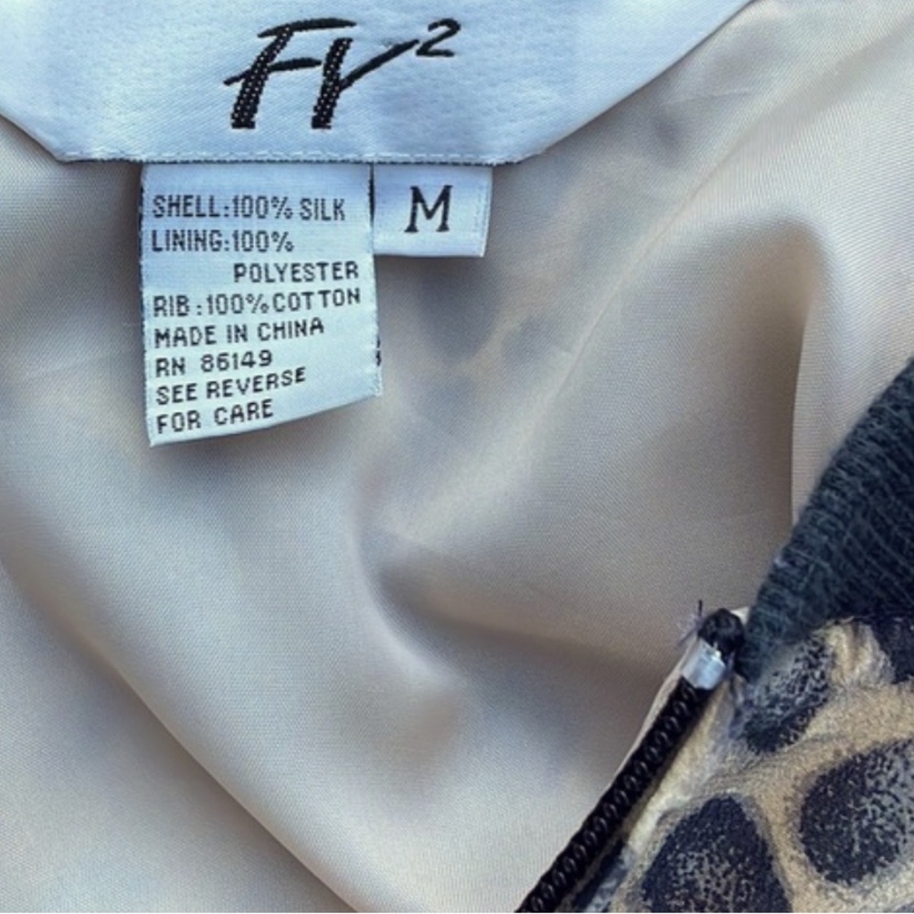 Leopard Or Cheetah Print Bomber Style Jacket - image 6